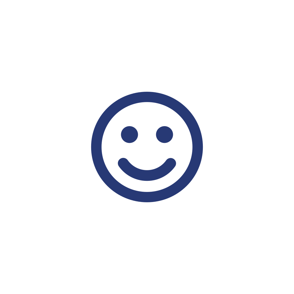 Icône d'un visage souriant